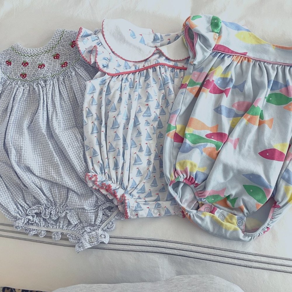 Baby Girl Bubble Bundle | Little English, TBBC, Shrimp & Grits Kids